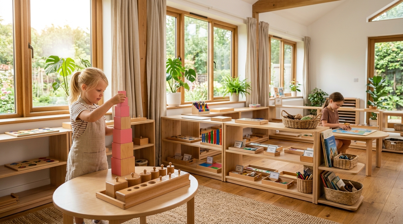 Montessori Yöntemi ile Çocukta Bağımsızlık Kazanımı